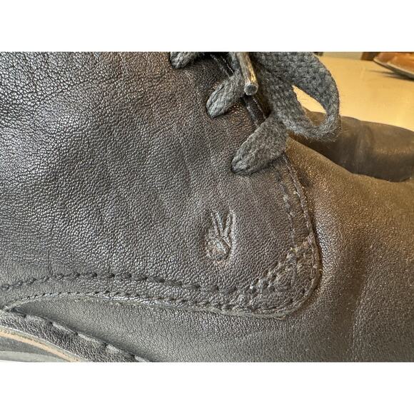 John Varvatos Star USA Men\'s Black Leather Lace Up Chukka Boots Size 9M main image 12